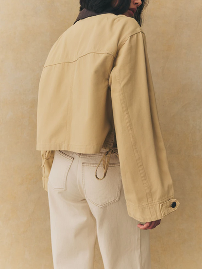 Neutral 100% Cotton Worker Jacket