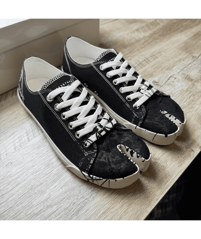 Splatter sneakers