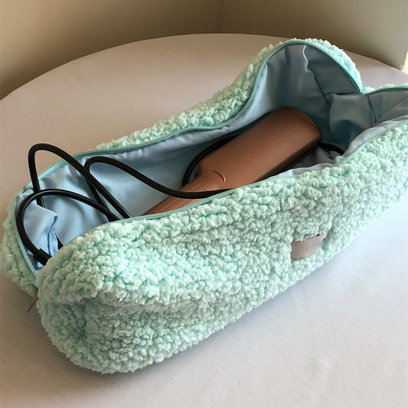 Plush Cosmetic Bag Portable Large Capacity Storage Bag