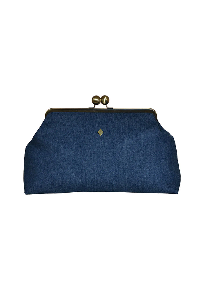 Denim Clutch