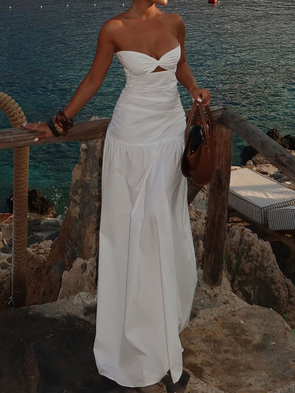 Strapless Cutout Dress