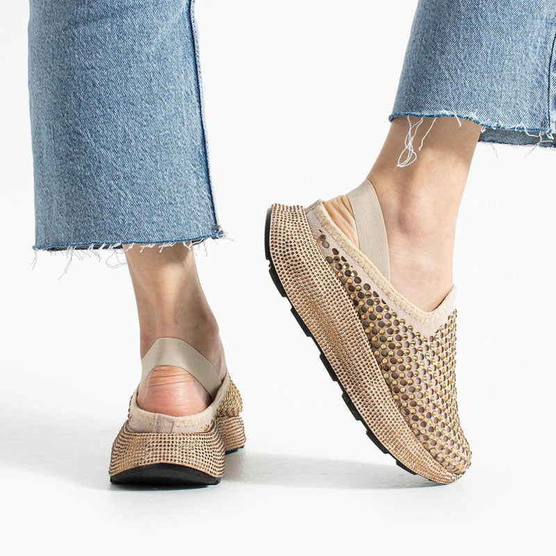 Rhinestone Sparkle Hollow Out Sandals