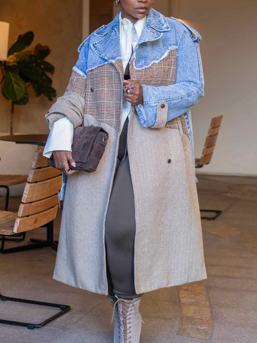 Patchwork Denim Jacket