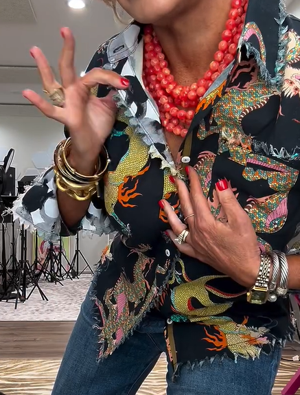 Mystic Dragon Print Shirt