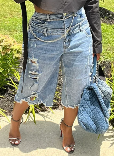 Double Short Jeans