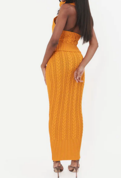 Fab Knit Skirt Set