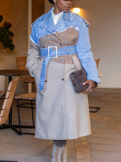 Patchwork Denim Jacket