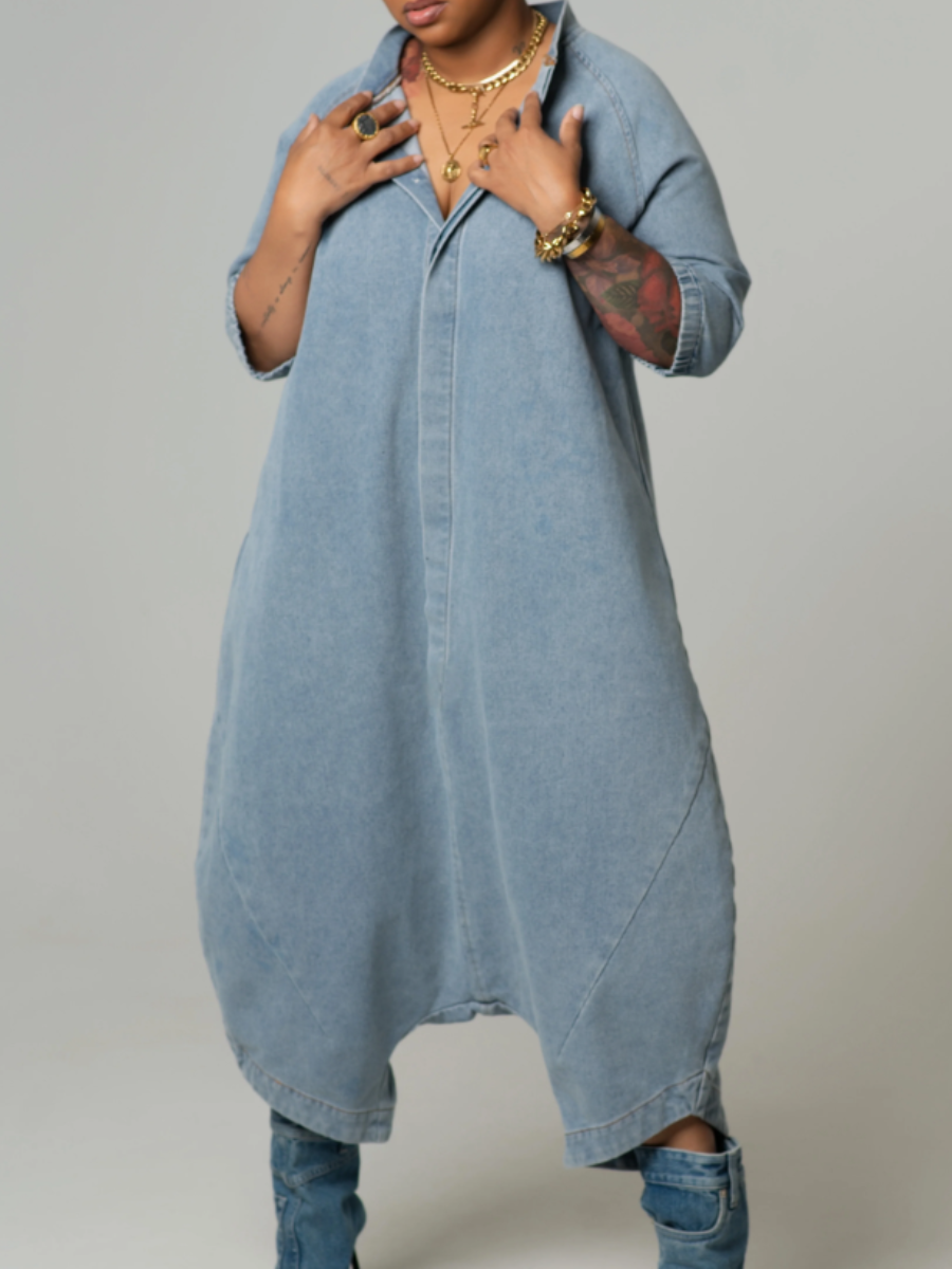 Denim Jumpsuit